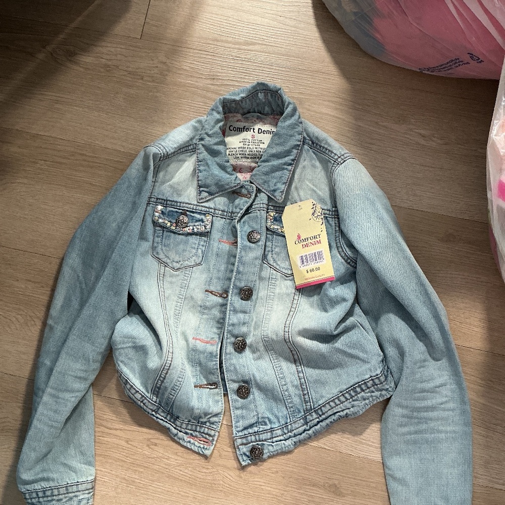 Women's Light Blue Jean Jacket